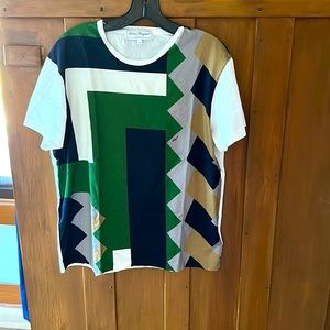 Men’s Ferragamo T-shirt.